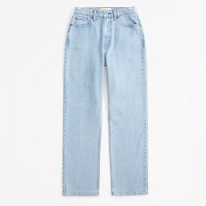 Abercrombie CURVE LOVE vintage straight high rise